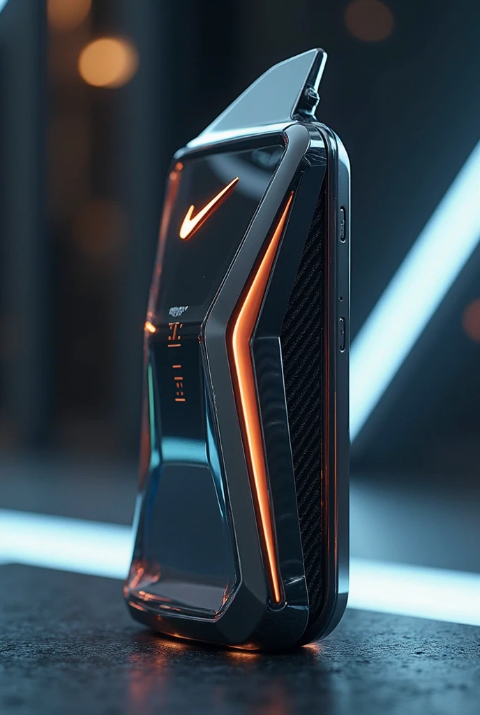 Make me a vape as Bugatti with Nike logo