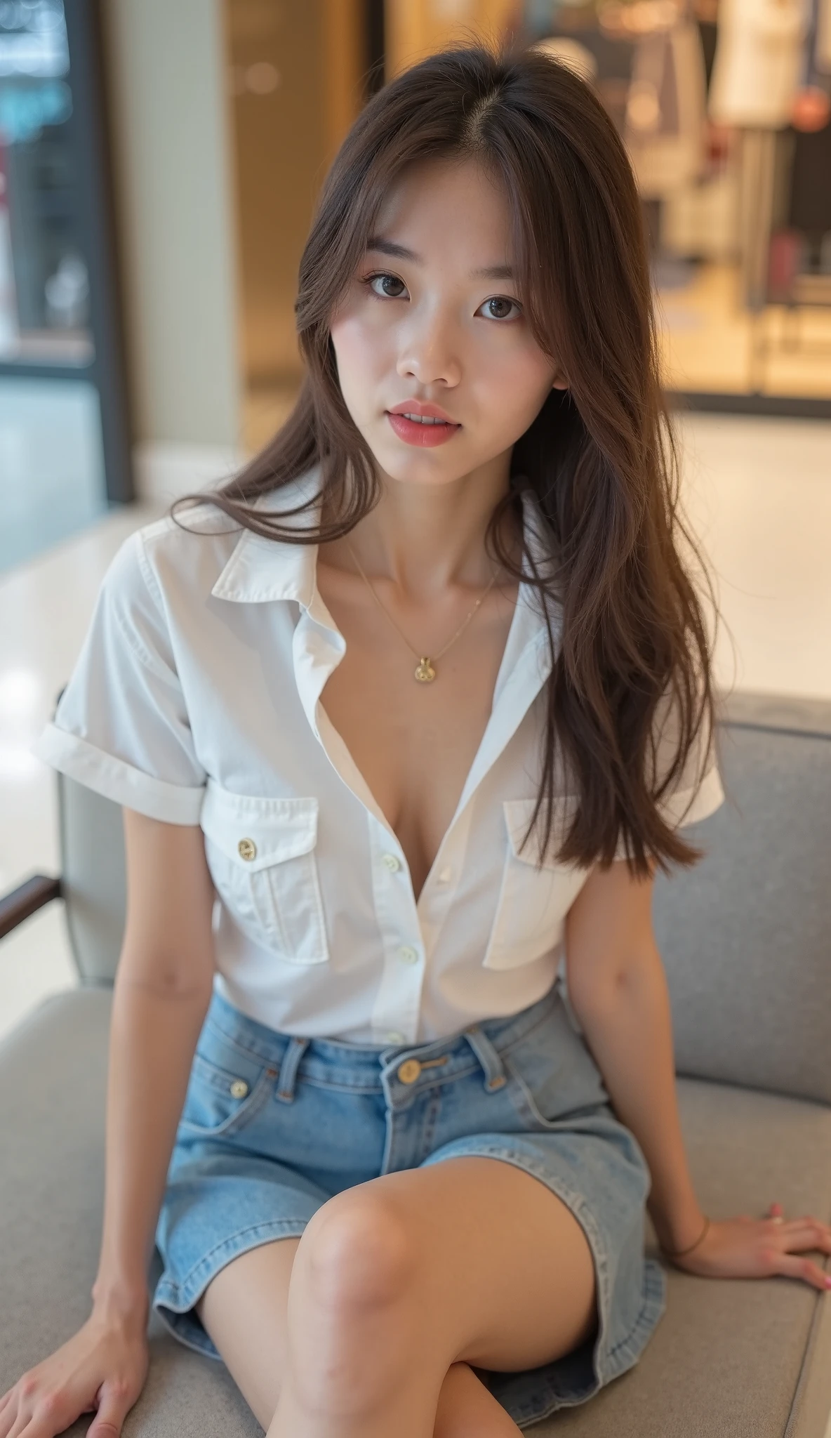 (((On the bed at the love hotel:1.35)))、(((sleep:1.35)))、(((Spread your legs wide:1.35)))、(((mini skirt:1.35)))、(((No underwear:1.35)))、Neat 、(Schoolgirl Uniform、Loose and large shirt、I can see your shoulders、Swollen nipples、16-year-old girl、Your shirt is wet、Sheer white shirt、Navy blue ribbon on collar、 blazer、Dark blue pleated micro mini)、Off-field、(Slime-ified)、Photorealistic、detailed, Skin Texture, 超detailedな、Delicate and sexy collarbone、非常にdetailedな顔、detailedな唇、detailedな目、double eyelid、Small breasts、Small breasts、Small shopping mall、Flat Chest、Emphasize the chest、Very hurt look、Very embarrassed look、Raise the hem of the skirt yourself,、Showing her white panties to the camera