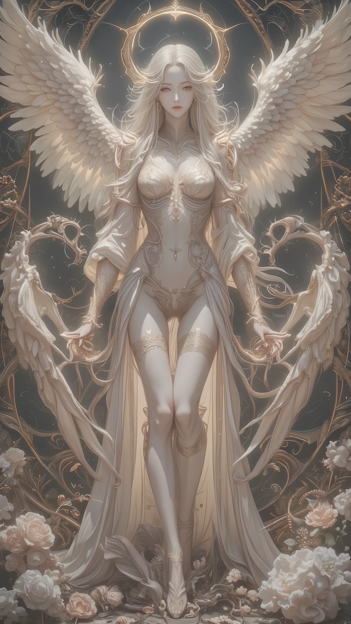 ((top quality)),( Ultra High Resolution ),(very well detailed),( detailed description),(( best CG )),(masterpiece), Ultra Detailed Art ,Amazing Painted Art,(Art with Delicate Details:1.5), woman, beautiful well-groomed face,