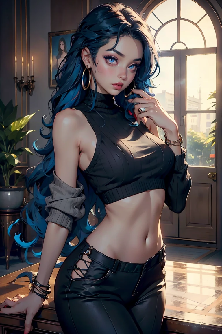 Create an image of Billie Elish with a good body