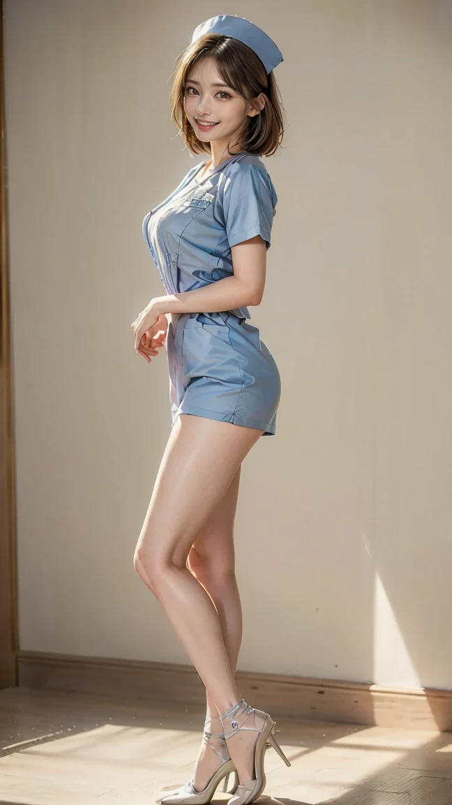 ((Best picture quality, 8K, tmasterpiece:1.3)), 1girll, Casual hairstyle, (off-shoulder blouse,Short pleated skirt:1.3),(wet see through clothes:1.4),Ultra-fine face, A detailed eye, 二重まぶた,(long leges:1.4),(athletic sneakers:1.3)Erlang legs,Sit sideways on a high platform