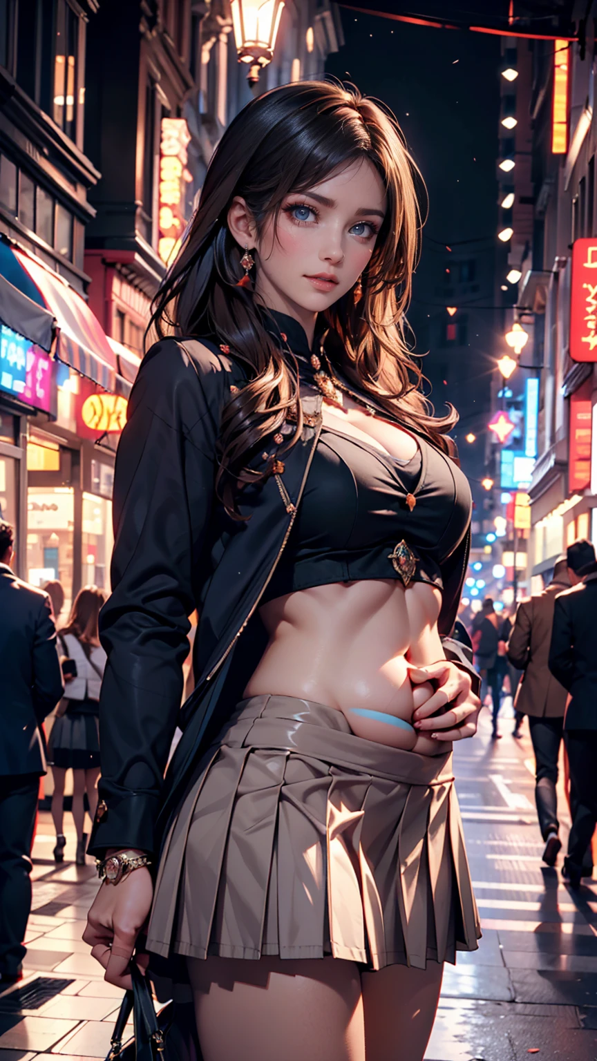 ((Best quality, 8k, Masterpiece :1.3)), full bodyesbian, Long legs,slenderness, focal: 1.2, Beautiful Women in Perfect Figure(mideum breasts):1.4, Slender abs:1.1, ((Dark brown hair, 16 yaers old:1.2)) , (校服, Happy emoji, standingn:1.2), ((In the sunset:1.3)), The facial and skin texture is very detailed, eye detailed, 二重まぶた,