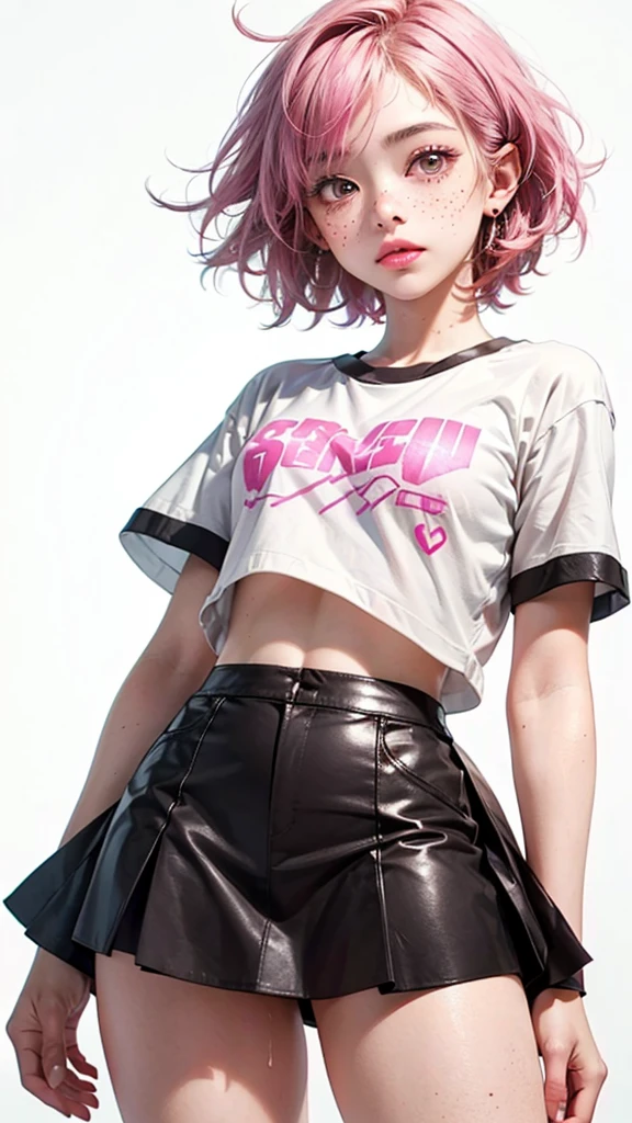 ((1 Girl Solo)), (1 Sexy Woman, gal girl, Pink Hair, Short Hair, waved hair,  baseball cap:1.4), (Sexy woman, UpperBody shot, Sitting:1.3), ((anatomically correct)), (black T-shirt:1.2), (baggy cargo shorts:1.2), (Futuristic Portrait), (City, Street, lean against a wall:1.4), (Close-Up:1.2), Rim Lighting, Cinematic Light, Smile, no futuro telhado de luz neon, SSCI - FI e Fantasia, intrincado e muito bonito e elegante, altamente detalhado, pintura digital, art-station, arte conceitual, smooth and sharp focus, illustration, Arte de Tan Zi e Ayanamikodon e Alphonse Mucha e Wlop
