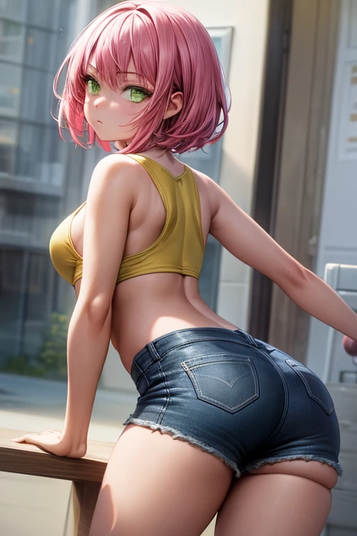 ((1girl, solo)), mature female, beautiful body, (perfect anatomy, perfect body, perfect hands, perfect legs), natural proportions, sexy body, large breasts BREAK
((extremely detailed face)), (beautiful detailed eyes:1.6), (realistic pupils, realistic iris:1), expressive eyes, looking at viewer, (clear eyes:1.3), (hyperrealistic:1.2), (detailed skin texture:1.2), smooth skin, pink hair, (detailed lips:1.2), (attractive lips:1.1), (glossy lips:1.1), perfect face, perfect eyes BREAK
(masterpiece:1.5), anime-style, top quality, best quality, (beautiful and aesthetic:1.2), (ultra detail:1.5), Ultra-detailed depiction, Ultra-precise depiction, extremely detailed 8k illustration, high resolution, (highly detailed shading:1.2), (realistic lighting:1.4), perfect lighting, vibrant colors, dynamic tones, striking hues, 8k, absurd resolution, perfect shadows, hdr, UHD, ambient lighting, realistic, ultra-realistic, photo realistic, highly detailed, rich detail, luminous colors, fine texture, intricate design, professional illustration, (soft light:1.2), (illustration:0.7)