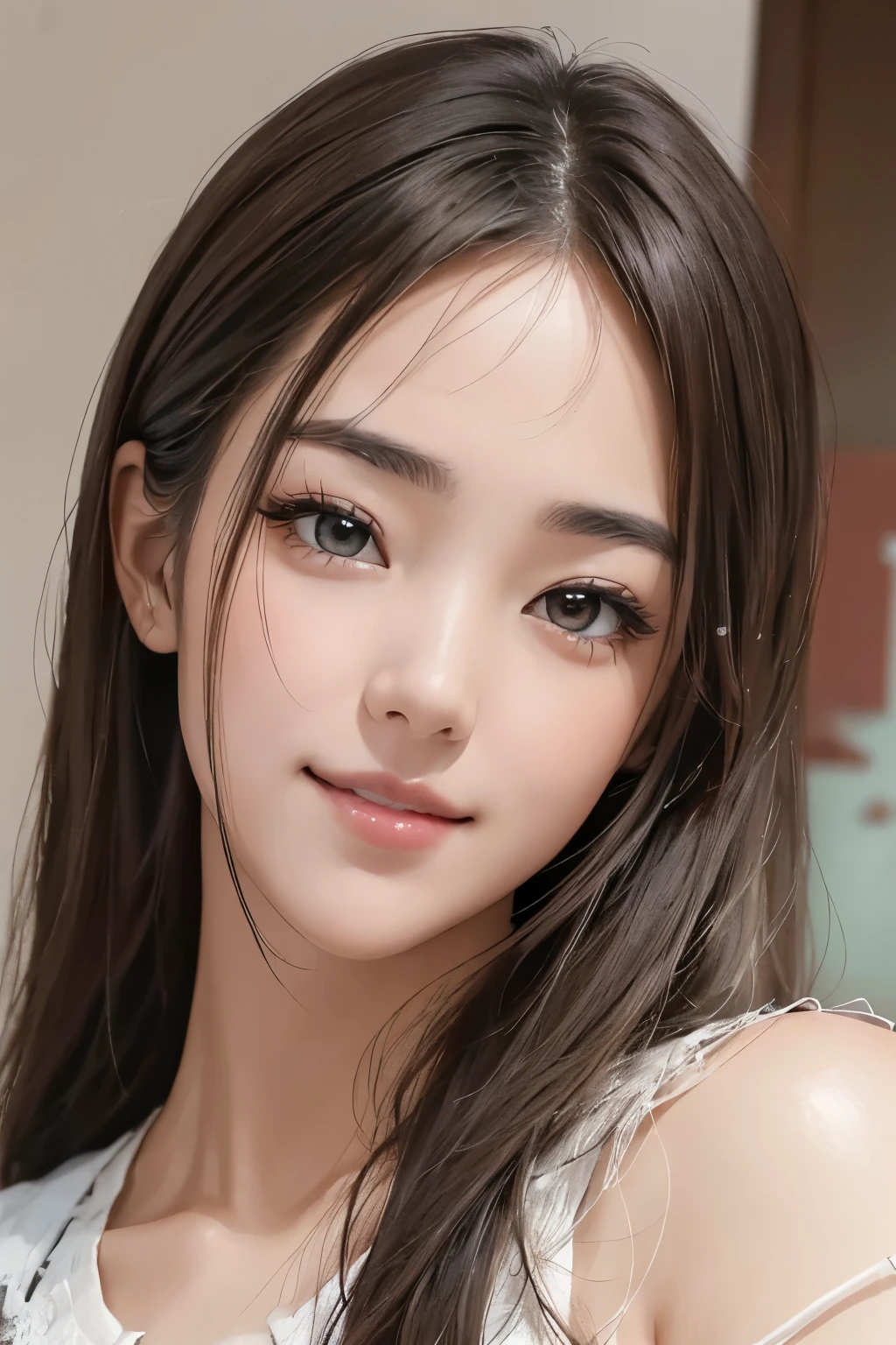 masterpiece, best picture quality, high quality, beautiful girl, Japanese, Japanese school girl, popular Korean makeup, detailed, swollen eyes, detailed eyes, detailed skin, beautiful skin, ultra high resolution, (reality: 1.4), very beautiful, slightly younger face, beautiful skin, slender, (ultra realistic), (illustration), (high resolution), (8K), (highly detailed), (best illustration), (beautifully detailed eyes), (super detailed), (wallpaper), (detailed face), looking at viewer, fine details, detailed face, pureerosfaceace_v1, smiling, looking straight ahead, looking straight ahead, angle from waist up, realistic photo, bright lighting, professional lighting, blonde, long hair, dark abandoned, big red moon, gorgeous red and black dress, mature woman,キスショット・アセロラオリオン・ハートアンダーブレード