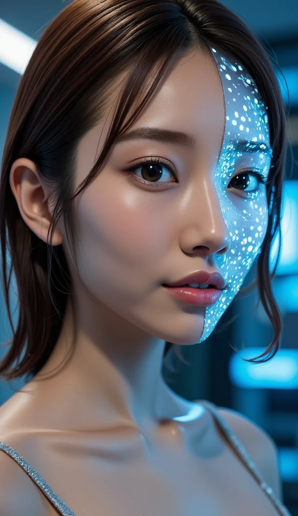 (masterpiece:1.2,High Quality High Quality、Beautiful Quiet Neighborhood,Mirror-like,Cinematic Experience,photorealistic:2.0,RAW photo:2.0,very well detailed),8k,wallpaper,( Hologram Blueprint Representation :2.0),(Beautiful Woman in a Syrian Room:2.0),Female Cyborg,(Female Cyborgの設計図:2.0),(Draw the front view:2.0),(   avant-garde design   :2.0),(Detailed blueprints    :2.0),(lots of notes about settings:2.0),(beautiful face,Beautiful Eyes,beautiful hair),(japanese model)