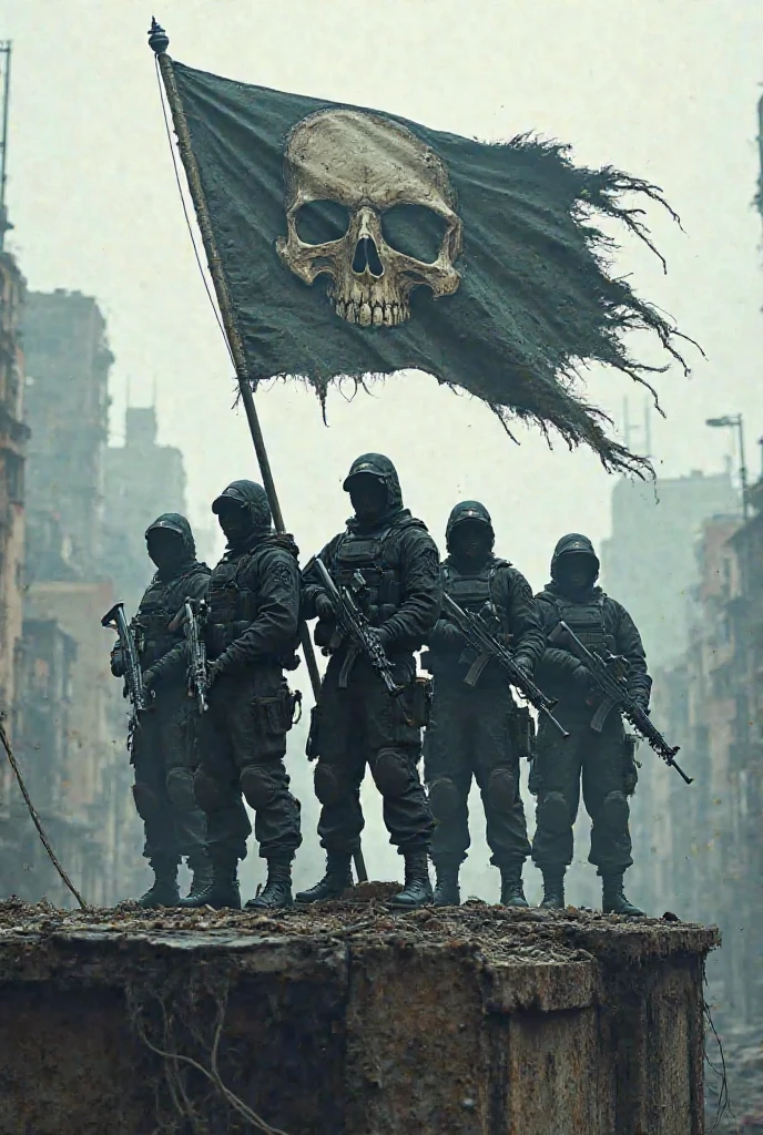dictatorship, repression, protest, censorship, brutality, Half-human, half-mechanical, Divided society, inequality, resistors, Revolutions, Authoritarian regimes, Civil disobedience, propaganda, Monitor status, Social injustice, Voices of opposition, Fight for democracy, Ideological clash, Large-scale battles, Peaceful demonstrators, Status control, Suppress dissent, uprising, inequality, Social polarization, Fight for justice, Regime change, Voice of the People, Solidarity, resistors, Hope for change, Grassroots activism, Propaganda machine, Fight for freedom. (Best quality,4K,8K,A high resolution,Masterpiece:1.2),Ultra-detailed,(Realistic,Photorealistic,photo-realistic:1.37), hdr, hyper HD, Studio lighting, Ultra-fine painting, Sharp focus, Physically-based rendering, Extreme detail description, professional, Vivid colors, Bokeh, sportrait, Dark and tough aesthetics, Monochromatic color palette, Dramatic lighting, Intense emotions, Strong symbolism, Dynamic composition, Contrasting elements, Authentic and authentic, The protesters clenched their fists, Tear gas cloud, One person against the whole army,The last survivors,full armour, barbed wire, Unstable atmosphere, Flood sand, Dimly lit sky, Strong expression, Cracked ground, Cracked walls, Resistance symbol, Unity in diversity, figure silhouettes, Raised weapons, Unyielding eyes, Hope in chaos, The spark of change, A sea of sound, Break through barriers, Revolution triumphs, The desire to win, Bright red flags flutter,A ray of light shines on the face, Color contrast, Oppression and victory, The resilience of the human spirit, The end of history
