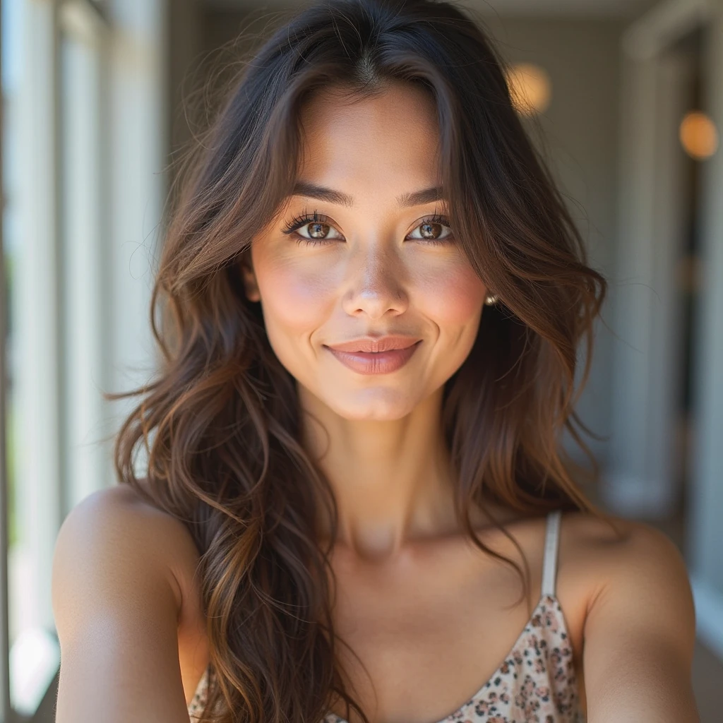 sexy and elegant woman for dating app