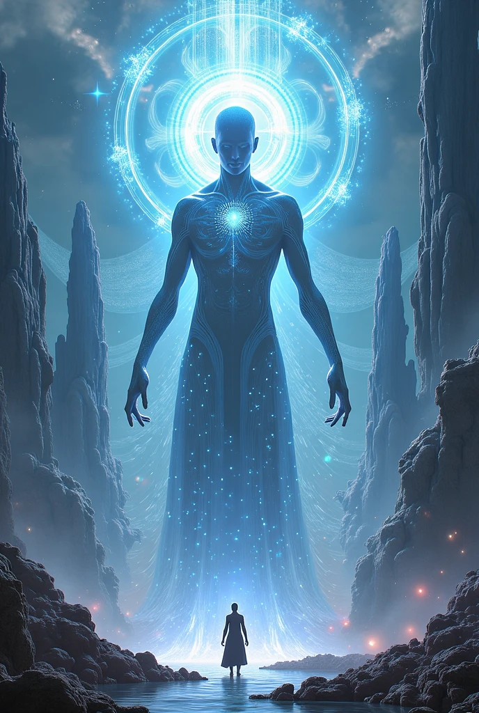 How about creating a character called Atlas, a cosmic being capable of controlling and manipulating all the energies of the universe? Atlas can travel through time and space, altering realities and shaping the fate of galaxies as they wish. Its advanced artificial intelligence allows it to predict and anticipate movements, in addition to having vast knowledge about all existing life forms. Atlas uses his supreme power to protect the most vulnerable beings and ensure the balance of the universe.. He is an unstoppable force, feared and revered by all who cross her path.