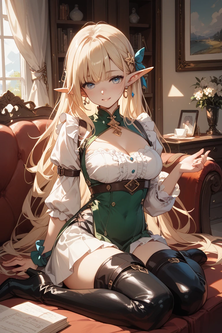 A masterpie、super high image quality、High precision、Cute elves from the 30s.、Artwork