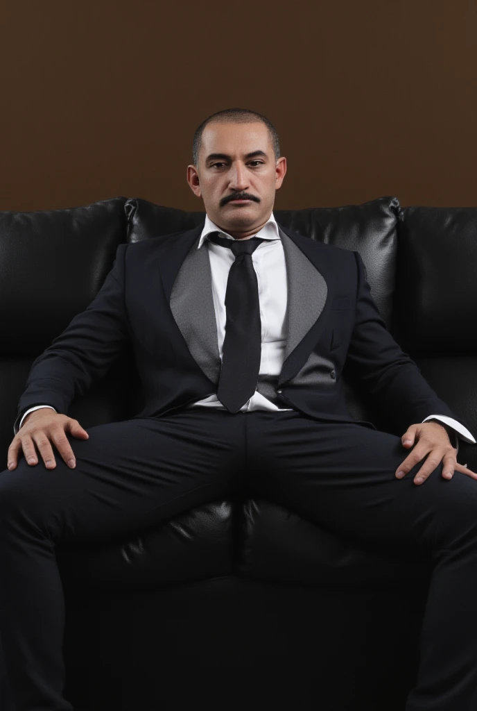 a naked man sitting in a chair displaying his penis and holding a cell phone, large and well-detailed penis, sperm coming out of the penis, olhos castanhos, cabelo curto crespo castanho escuro, glasses with rectangular and black frame, bigode e barba curtos e sexy, Alex, caio santos, Mohamed Reda, Upload de alta qualidade, Atef, Riyahd Cassiem, sorriso frito, foto de perfil, imagem de alta qualidade, mateus 9 5, ungina real, Where is the, saâdane afif, por :5 sexy: 7, hot body, sem roupas, pelado, ultra realista