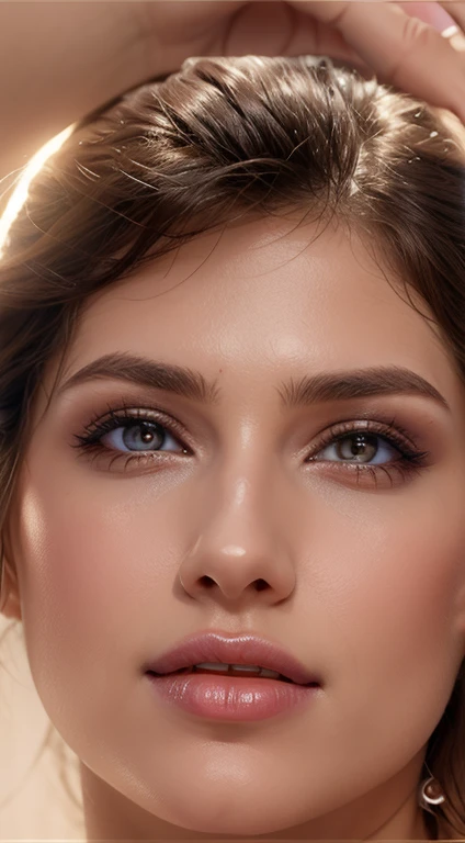 25 year old model, [[[[ close]]]], [[[[]]]], [[[[neck]]]], [[[[ back]]]], [[[[full body foot skirt]]]], perfect eyes, Perfect iris, labios perfectos, perfect teeth,  perfect skin, soft front light, glow, hdr, ( muted colors :1.2)