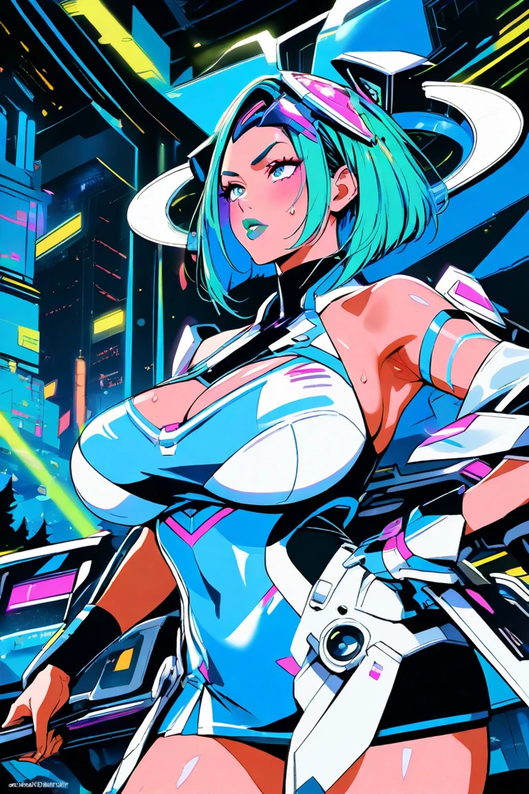 ((best quality)) , ((masterpiece)) , (detailed),Pyrogravure of a masterpiece, Functional (Female Ifrit:1.2) in a Oriental setting, dressed in armor, Sharp and in focus, Proud,retro cyberpunk . 80's inspired, synthwave, neon, vibrant, detailed, retro futurism