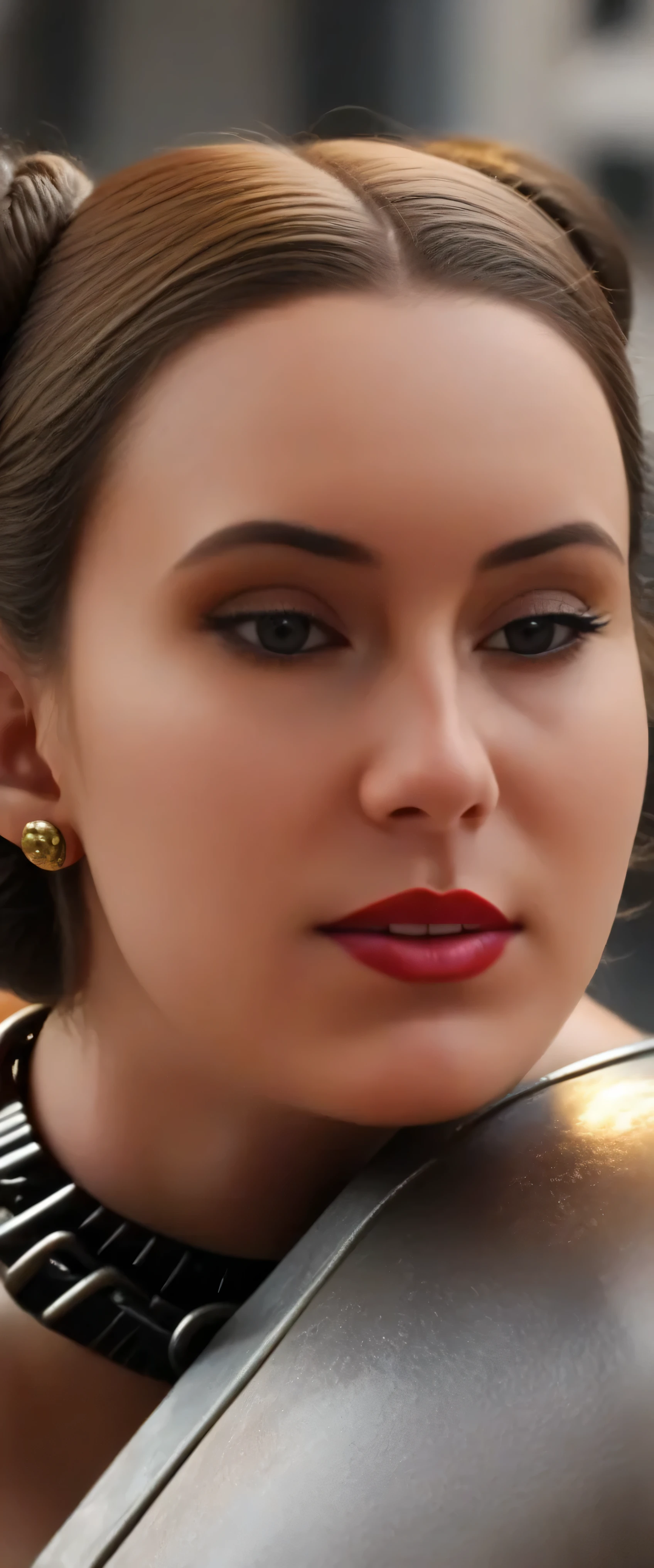 sfw:2.stop,score_9, score_8_up, score_7_up, score_6_up, score_5_up, score_4_up, realistic, 18-year-old Princess Leia in (erotic (slave_outfit)),red lips,alien harem,(golden_shackles), red lips, ((Hardcore_sex)), Horney, exploited girl, (Sex) worker, Naughty pleasure (sex), lightly moist skin,(((Sex_Positions: ALL))),(skin pores, veins, moles, freckles:0.5), Voluptuous, seductive, provocative.stop.sfw:2