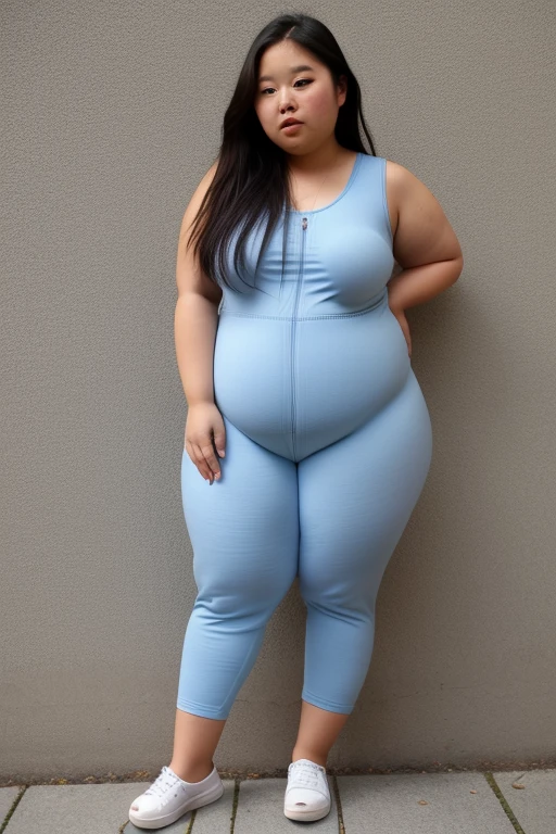 ((highest quality)), ((masterpiece)), (Familiar), Perfect Face, Mature Woman, 65 years old, Japanese, (Voluptuous), Big Breasts, Large areola, Erect nipples, Round and small face, Big Nose, length, Narrow eyes, Cat-like eyes, , Big Ass, Full body image, Tank top, thin fabric hot pants,good, Wavy short hair,