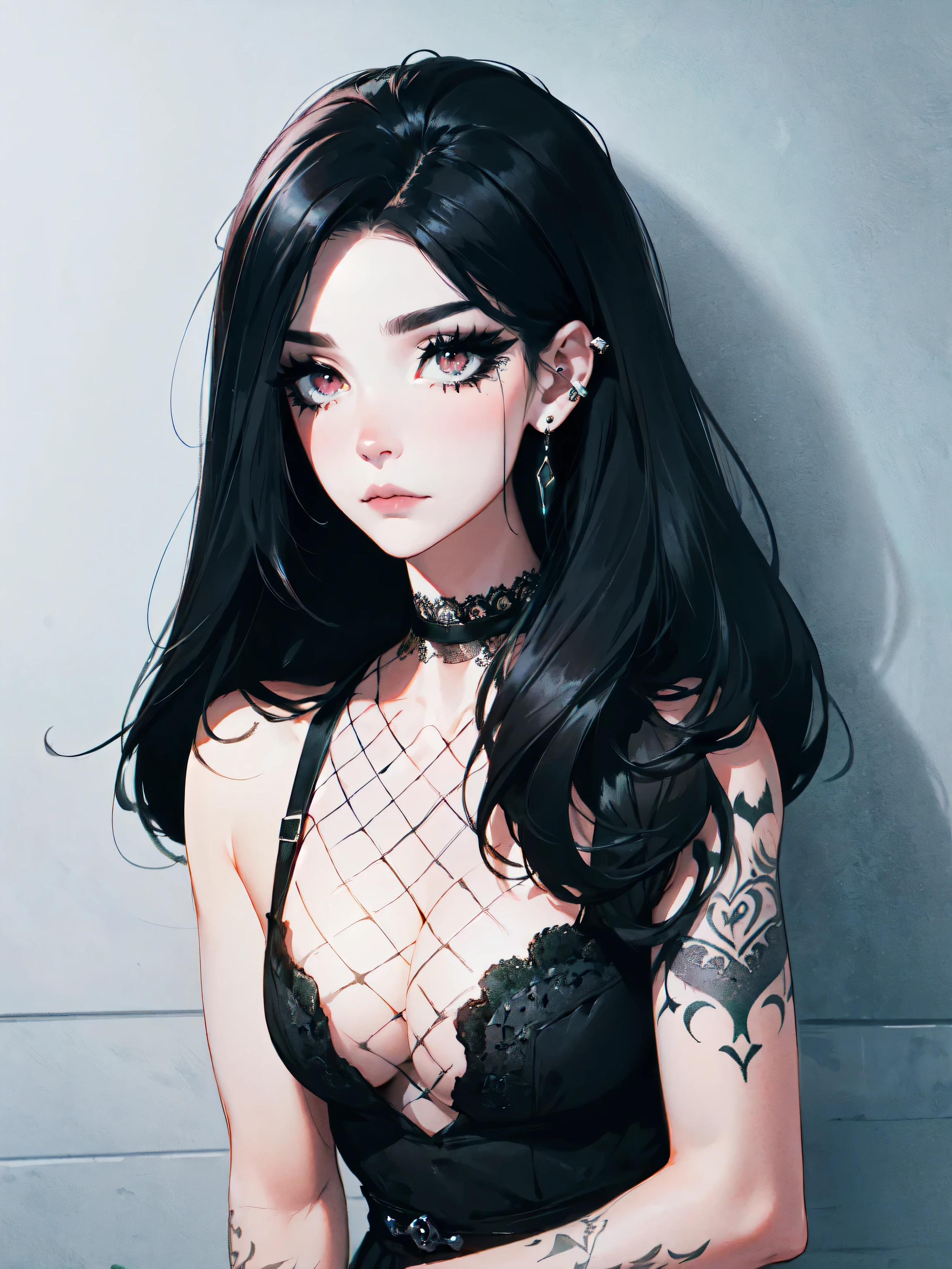 Nude,goth,girl,cute