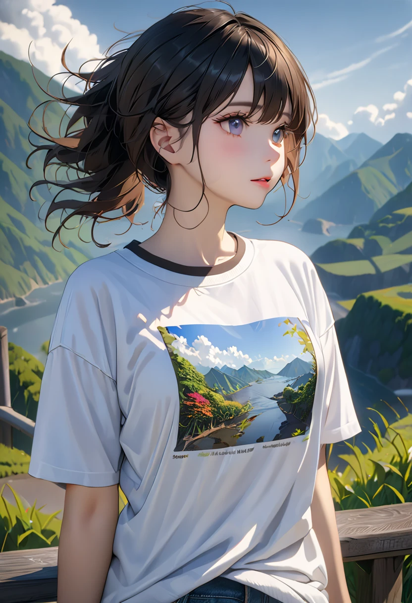 original,(illustration:1.1),(best quality),(masterpiece:1.1),(beautiful and clear background:1.25),(extremely detailed CG unity 8k wallpaper:1.1),
1girl, flat bangs, stunning innocent symmetry face, shirt, emotional, ulzzang, (PureErosFace_V1:0.7)