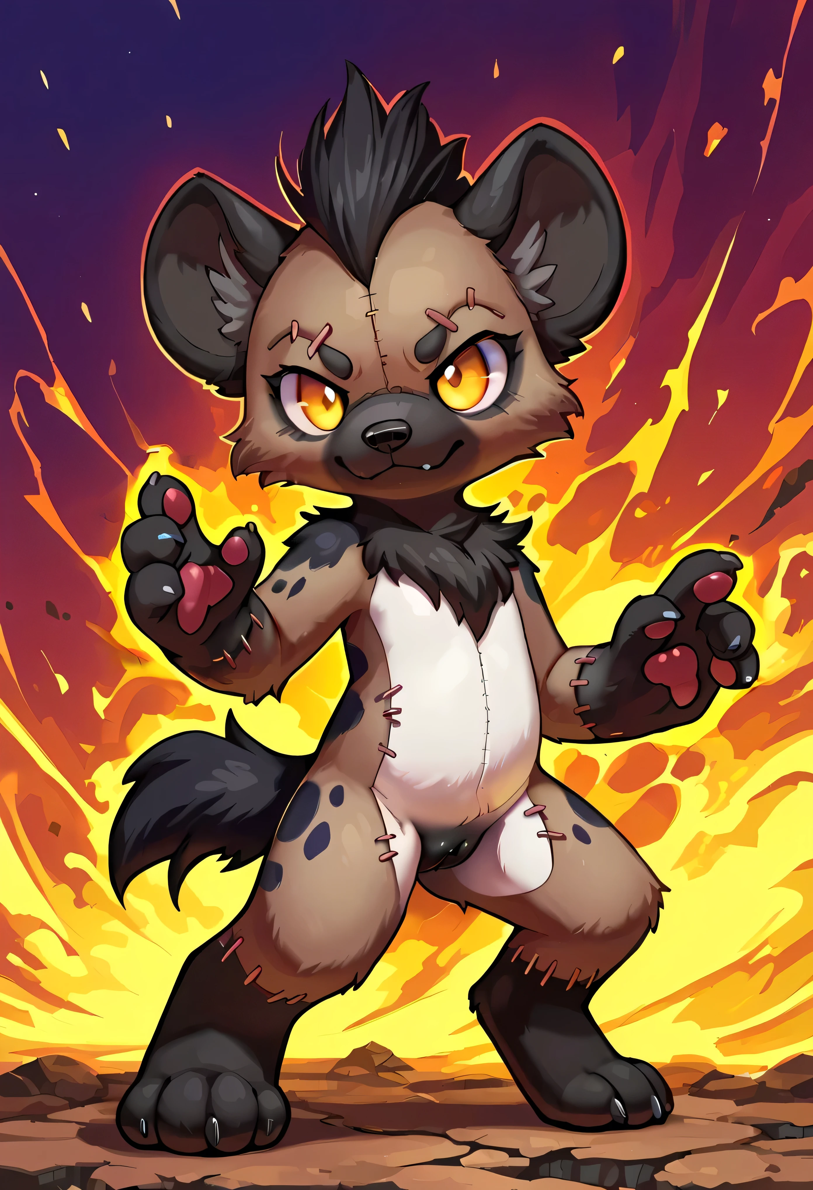 [NSFW] - [Generating Test*] (correcting), (((paws with fingers 4))),