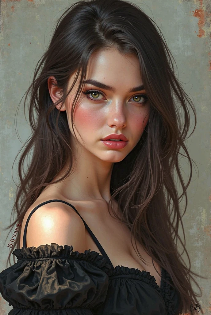 Komal Badan Surili Eyes Girl