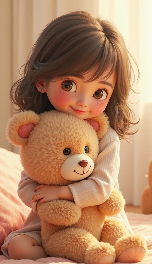 Sofia had a teddy bear that her grandmother had given her before she passed away..