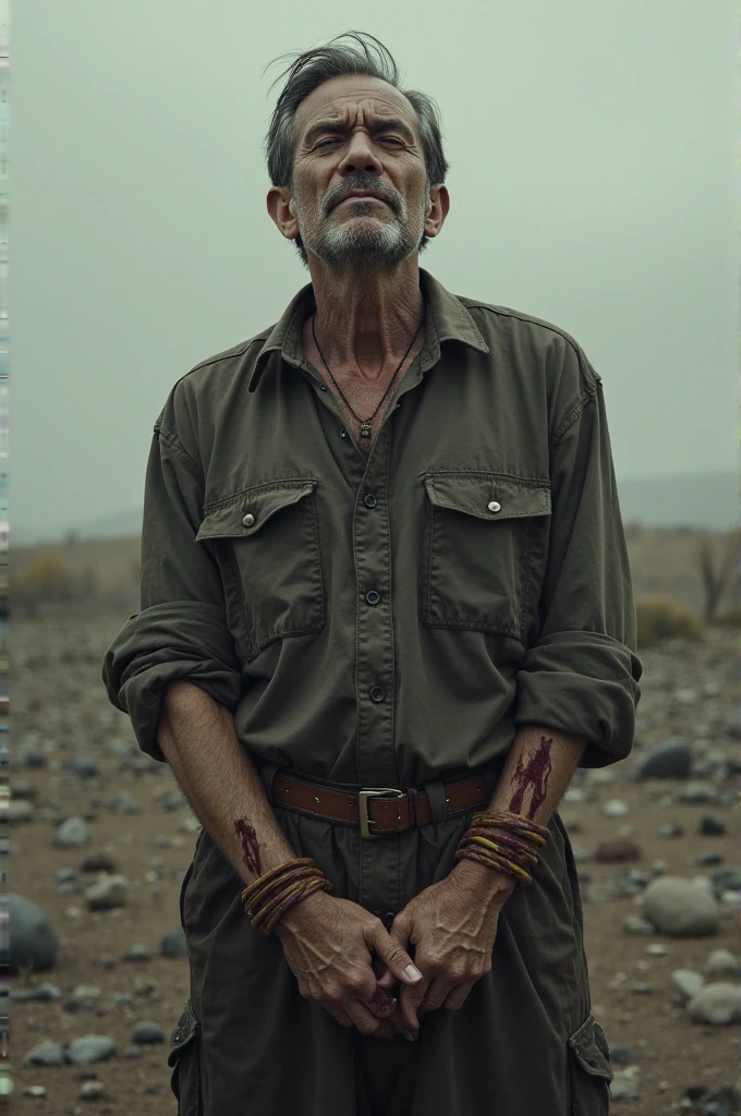 The Rock with beggar's clothes, stunted body, dirty and torn clothes, begging, short hair starving, ((belly)), absurdly dirty, extremely thin, only Skin and bone, very thin, 50 years, ((stunted)), ultra realistic --auto