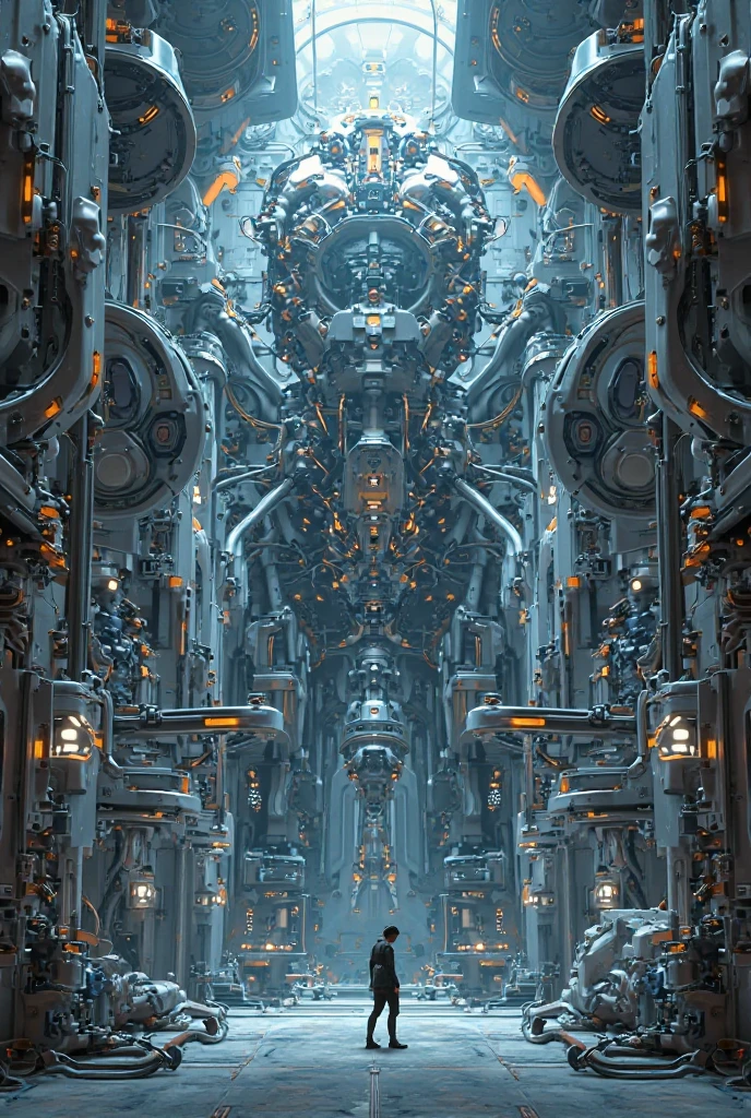 Technological image with details and without people - SeaArt AI