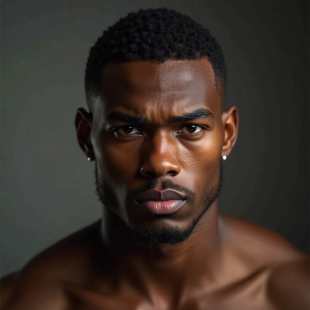 Big black alpha male