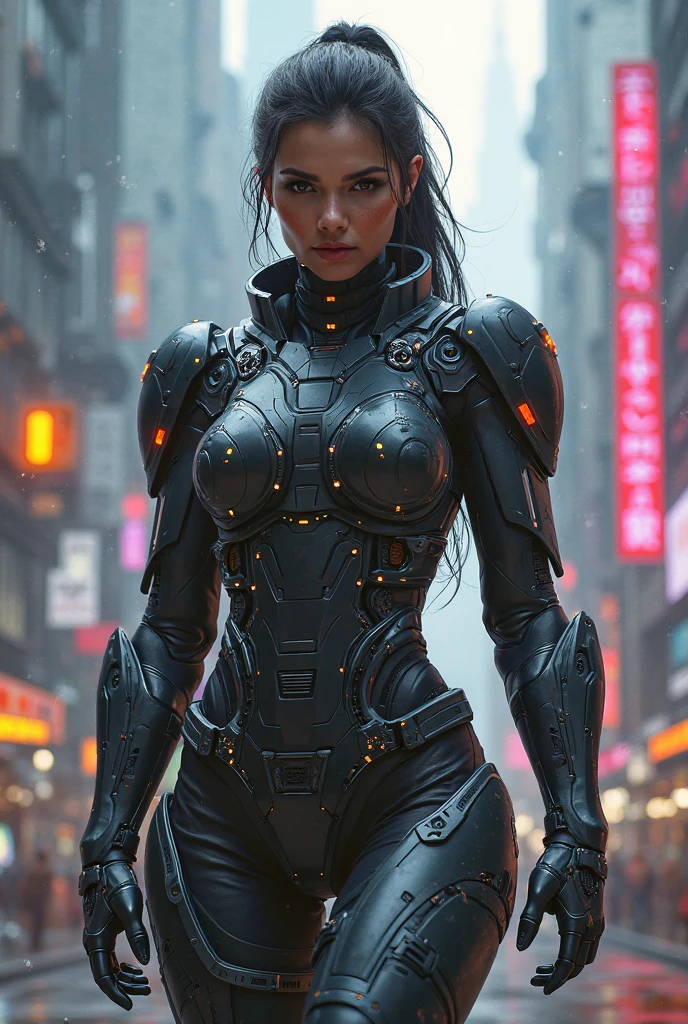 a 25th century warrior named Carla