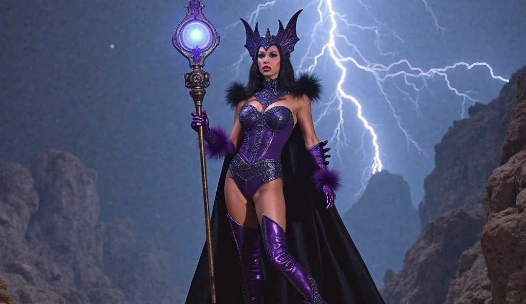Supervillainess hypnotic bimbo, (full body:1.5)