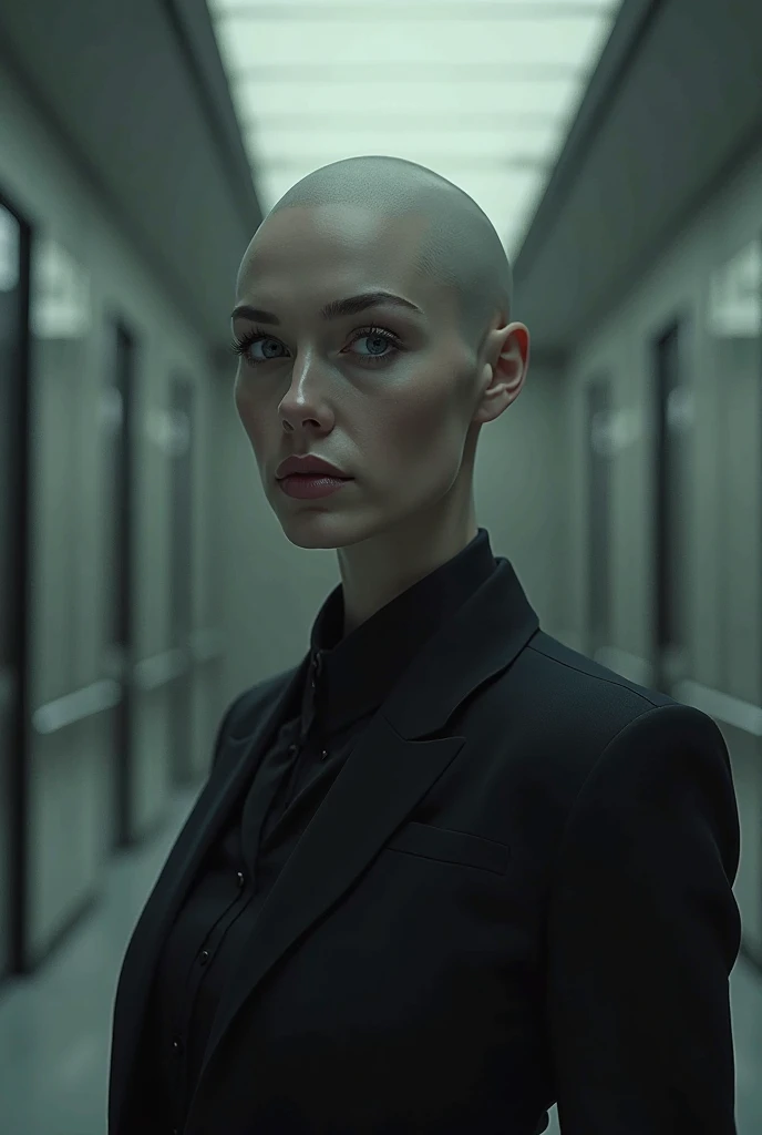 1girl, solo, brown eyes, white hair, (HP: 1), walking in a dark subway car, (surrounded by many people: 1.2), crowd, full body, (uniform: 1.5), dullyarts, damaged background details ,eye details,(The Last Survivor\), (realism:1.4),official art,unreal 8k wallpaper,super detailed,thriller unique,masterpiece,best quality,beautiful face,(dynamic angle:1.4) ,(dimmed and elegant lights: 1.2), calm, dark colors, terrorism, horror style, huge boobs
