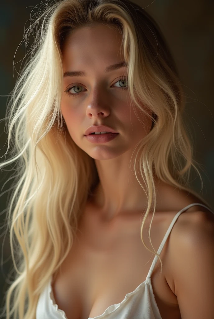 corps complet !!! hyper-detailed photography, natural daylight, a 28 years old beautiful woman blonde, imagine pose, skin texture, imagine clothes, camera_flash, imagine pose and background.