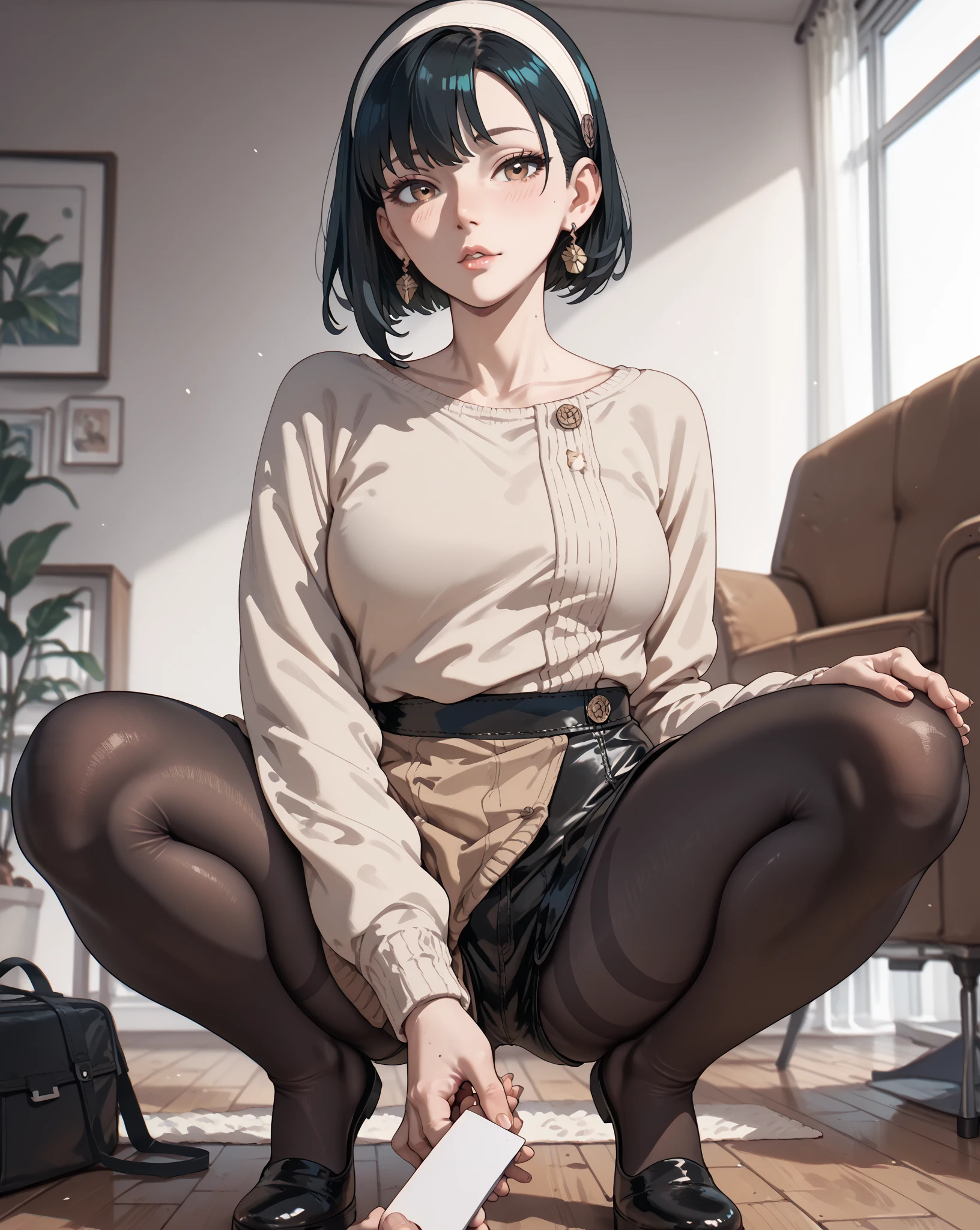 1girl, Beautiful girl, Wear eyeglasses, Dark skin, A small mole on her right cheek, half body, Body length 150 cm, 20 years old, Brown Skin Girl, .(black short hair, Street hairstyle) , (Black Eyes), realistic eyes, beautiful and big eyes), Men's Clothing, Boys' Clothing, Wear sneakers, small breasts, (8k wallpaper), (Living room wallpaper) 8k, Quilty Altitude, Realistic, Beautiful realism, outstanding detail, RAW photo, Realistic clothes, short hair hair, Black hair, realistic hair, Light and cool lighting, realistic photo, Cel shaded, Gel lighting, ultra-detail