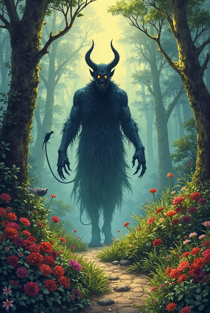  Graphite Copper Plant Krampus ,Made of dead plants,Silent Hill&#39;s plant girl, Backlit ambience,Forest city in the background,Chinese Pixie,It combines the best aspects of the monster&#39;s human form with a precocious innocence.、異世界の形態を持つ魅力的で魅惑的なbornき物。 , It used to be beautiful, wing, (Highest quality: 1.4), (masterpiece: 1.2), detailed, Complex, High resolution, Rainbow colors, texture, Complex, nice, 3d, highly detailed, (Professional photography, extremely detailed),Tim Burton, Dale Chihuly, Bruce Jen, extremely detailed, high detailed eyes,8K resolution,born,retina, Nikon Z9,Nicola Samori, Sergey Zabelin,Aerith Gainsborough,Pale Devil, Misty Swamp Water, horror film, Cinematic look, Spooky aesthetics, ultra detailed, Realistic, masterpiece.
