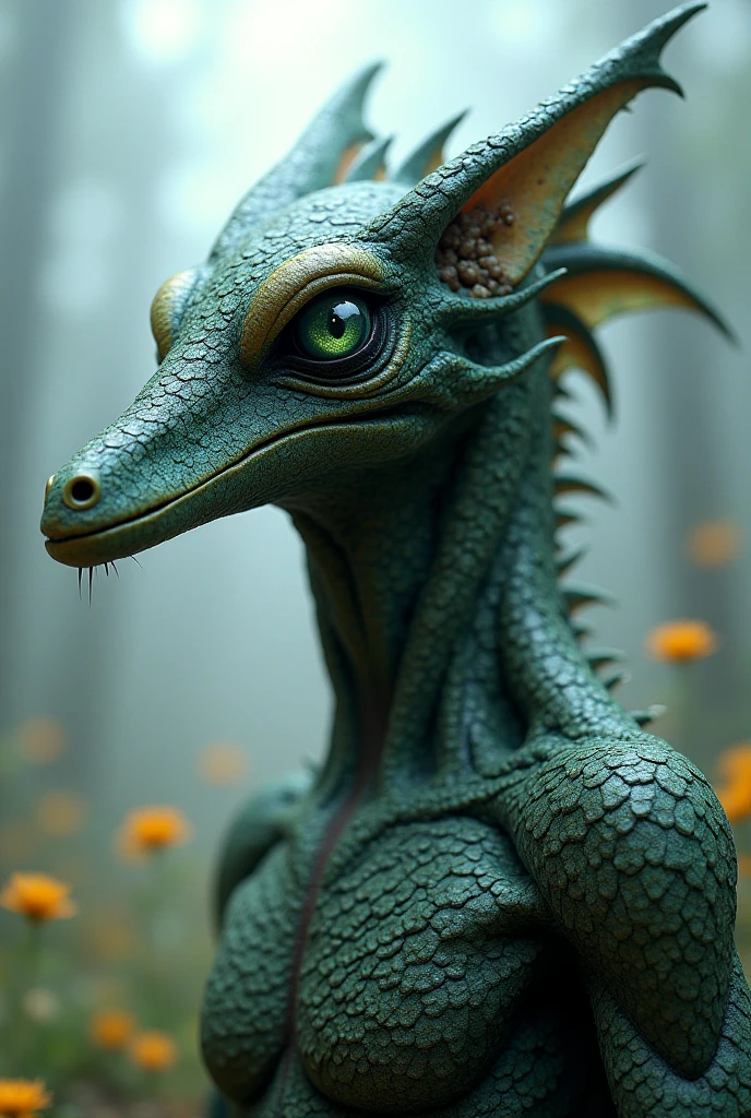 cinematic film still Hyperrealistic art cinematic film still photography in the style of detailed hyperrealism photoshoot,creature,fantasy,James Christensen,bold lines,hyper detailed,. shallow depth of field,vignette,highly detailed,high budget,bokeh,cinemascope,moody,epic,gorgeous,film grain,grainy,. Extremely high-resolution details,photographic,realism pushed to extreme,fine texture,incredibly lifelike,<lora:Creat0rDet4ilz:0.7>, . shallow depth of field, vignette, highly detailed, high budget, bokeh, cinemascope, moody, epic, gorgeous, film grain, grainy