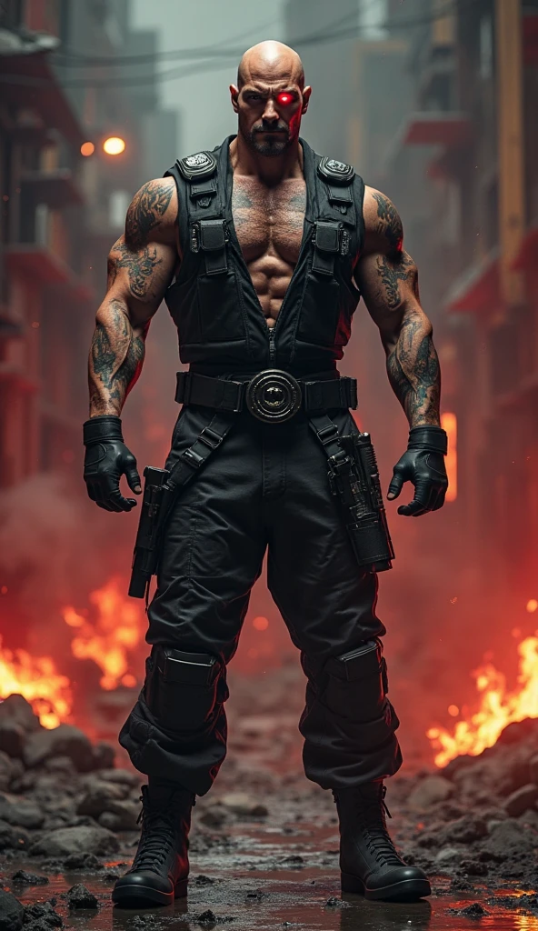 Powerfull biker