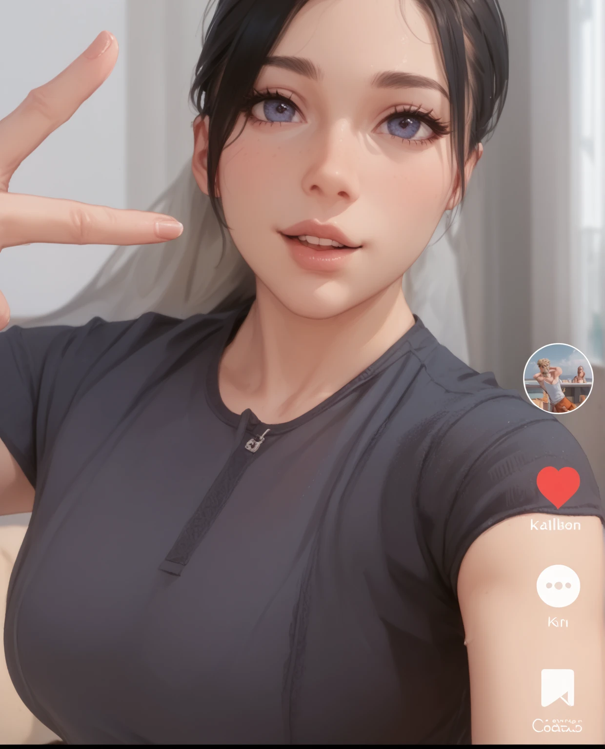 Best quality, 8k, 32k, Hyperrealist portrait of female by david hockney and alphonse mucha,fantasy art, photo realistic, dynamic lighting, artstation, poster, volumetric lighting, very detailed faces, 4 k, award winning,, 1girl, deep shadow, low key,cowboy shot,(official clothing:1.4) ,long hair, closed eyes, smile, sweat, girls, japanese girl, transparant white tank top, ultra realistic, wet skin, wet shirt, sweat