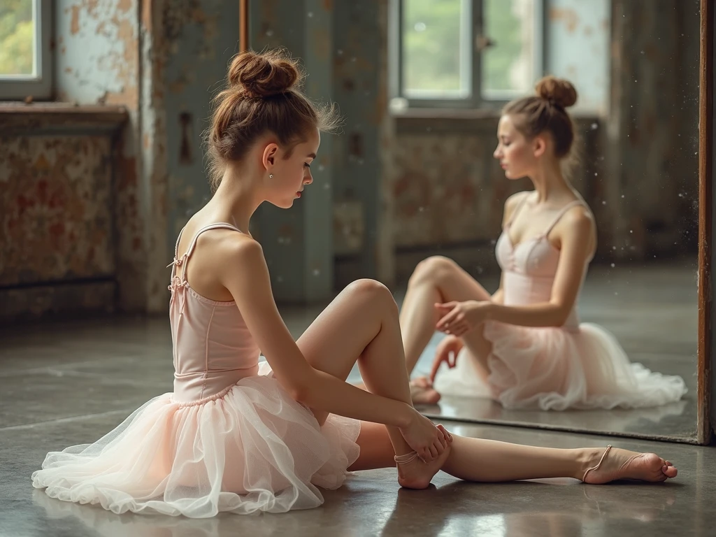 Realistic image quality, High Definition, ballet dancer, dressed in ...