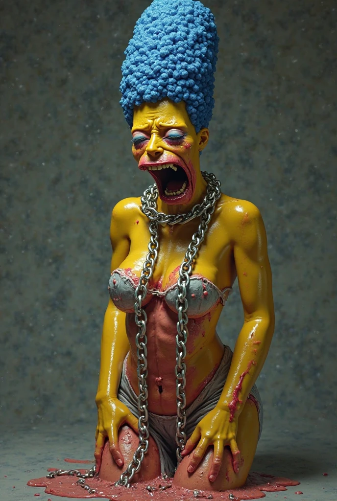 (masterpiece:1.2, best quality), (real picture, intricate details), (1lady, solo, curvy upper body, big ) The clothes are gold ar：avant-garde，avant-garde，Experiment with appearance：curlies，Dramatic makeup，Unconventional fashion choice behavior：rebelliousness、non-conformist、Provocation location：demon eyes,urban art district、Underground music venues Hobbies：Particiwpation in punk shows、creating mixed media art、Try different subcultural values：individuality、Realiy、Creative expression of inspiration：Punk rock music、Counterculture icons，Avant-garde art movement character traits：boldness、boldness、act outside the box。with a raven