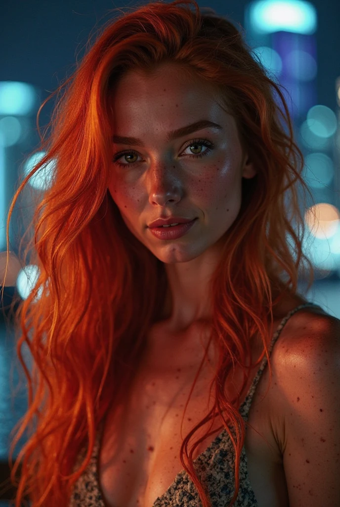 photo of Sophie Turner, RAW, beautiful woman, ((portrait)), ((detailed face:1.2)), ((detailed facial feature, detailed skin, clear skin), (perfect proportioned body), arched back, kneeling, ((nsfw:1.5)) (high detailed city environment, apartment balcony), (realistic photo, best quality, detailed), (8k wallpaper), (cinematic lighting, dramatic lighting) (sharp focus, intricate)