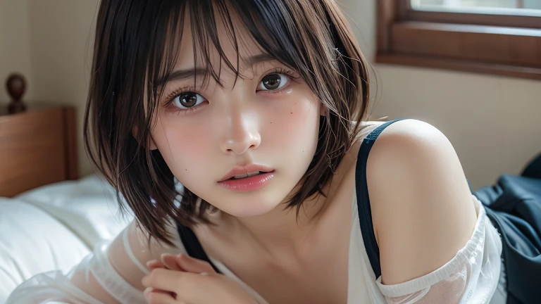 Brown haired girl, Perfect Skin, Perfect Face, ESPA