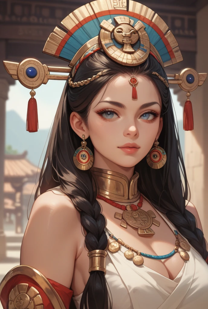 The most beautiful and sexy African warrior princess, black hair, long afro in a blowout hairstyle, green eyes, dark skin, wearing highly detailed tribal battle armor, huge gigantic tits, cleavage showing, tons of tattoos and piercings, blood splattered, golden flower pedals blowing in the wind, highly detailed background, perfect masterpiece, high quality, high resolution