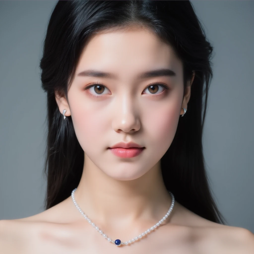 8k, Ultra-high resolution, Highest quality, masterpiece, 三分割法によるphotograph,Surreal, photograph, 1 Girl, (16 years old:1.3), pretty girl, Cute Face, 細部までBeautiful Eyes, 細かくdetailedに,masterpiece,One Girl:1.2,Japanese female announcer,cowboy shot,Serious expression,Black short hair,Short ponytail,Super Beautiful Girl 4,((1 girl:1.4)),Shine, Natural skin texture、(Stylish clothes:1.4)、(Sexy Costumes:1.4)、(Beautiful breastsを強調する衣装:1.4)、Attractive girl、16 years old、(Perfect female body:1.4)、(女の子のポートレートphotograph:1.4)、(Photorealistic images:1.4),Fantasy art,(Beautiful Face:1.4)、Beautiful breasts,Beautiful and attractive eyes、Beautiful Eyes、(Tight waist:1.4)、(9 Beautiful girls with perfect body proportions:1.4),Red lips,(choker:1.4、necklace:1.4、Earrings:1.4),Looking at the audience,(((Ideal body type))),A-cup small breasts :2,、Portraiture:2、Perfect Anatomy、鮮明なdetailed、detailed,Fashion magazine cover,Thin lips,Gray background ,完璧でBeautiful Face ,完璧でCute Face, Skin with attention to detail, Perfect limbs、Narrow waist,Looking at the audience,(((Ideal body type))),A cup small breasts :2,Portraiture:2,Perfect Anatomy,鮮明なdetailed,detailed,Surreal,Light and shadow,spotlight