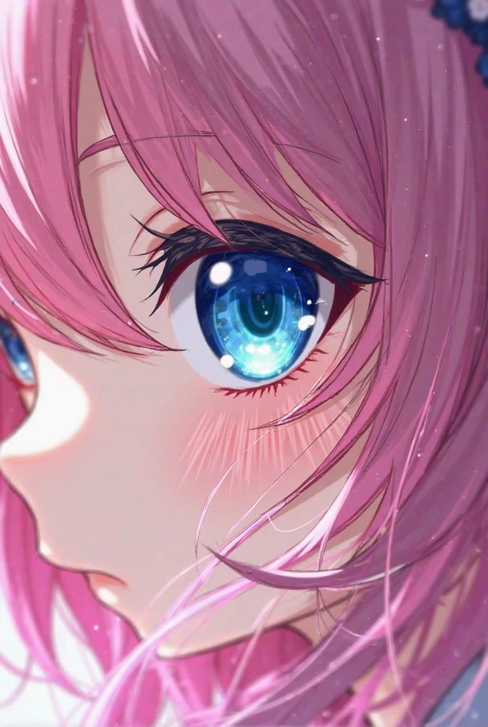 score_9,score_8_up,score_7_up,score_6_up,score_5_up,score_4_up 1girl,solo,pink hair,sky,tears,crying,letterboxed,star (sky),close-up,starry sky,reflection,eye focus <lora:zankuro_ponyv1:1.2>,zankuro,flat shading,flat lighting,