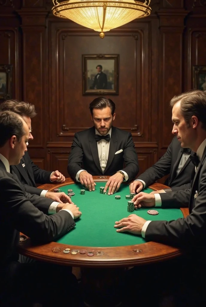 Poker table square type 