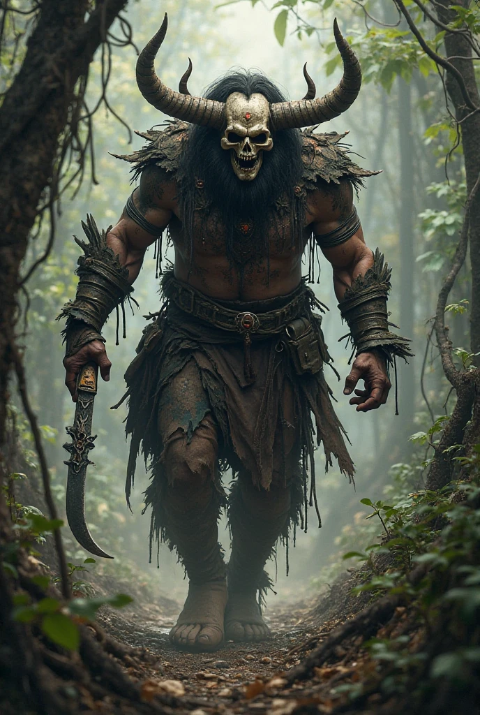 a close-up of a statue of a man riding a tricerasaurus, reptilian warrior, hyperrealistic fantasy monster, zbrush central contest winner, Ogro vermelho montado em um cavalo, alligator shaman, giant fantasy creatures, aztec warrior, zbrush contest winner, as atlantean reptilian warriors, dinosaur killer, Orc Warrior, Escultura de Moloch