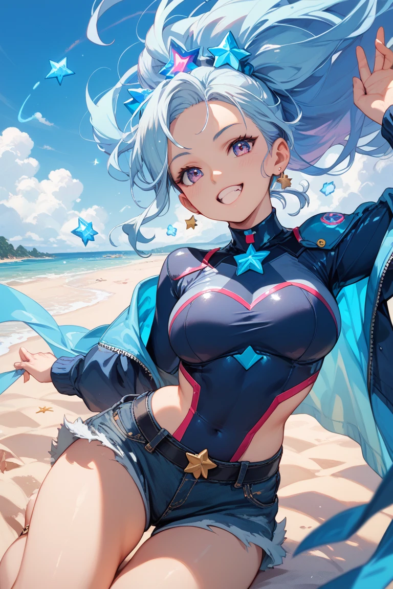 (photorealistic:1.5, highest quality,masterpiece,High resolution,muste piece),snow mountainに立つラム, (tiger print bikini swimsuit:1.5,Down jacket:1.3,choker),(looking at the camera:1.2),(Photo seen from the front bottom:1.3),expression( Impish Smile:1.3,blushing:1.3),(Bright colorful hair:1.5),Pause( Seductive pose:1.5),background(snow mountain:1.5,Forest),(slender, abs:1.2, beautiful skin), (Underwear visible through clothing),(Butt visible through clothes),(detailed perfect face),normal hands:1.5,normal finger:1:5,normal feet:1.5,(cameltoe)