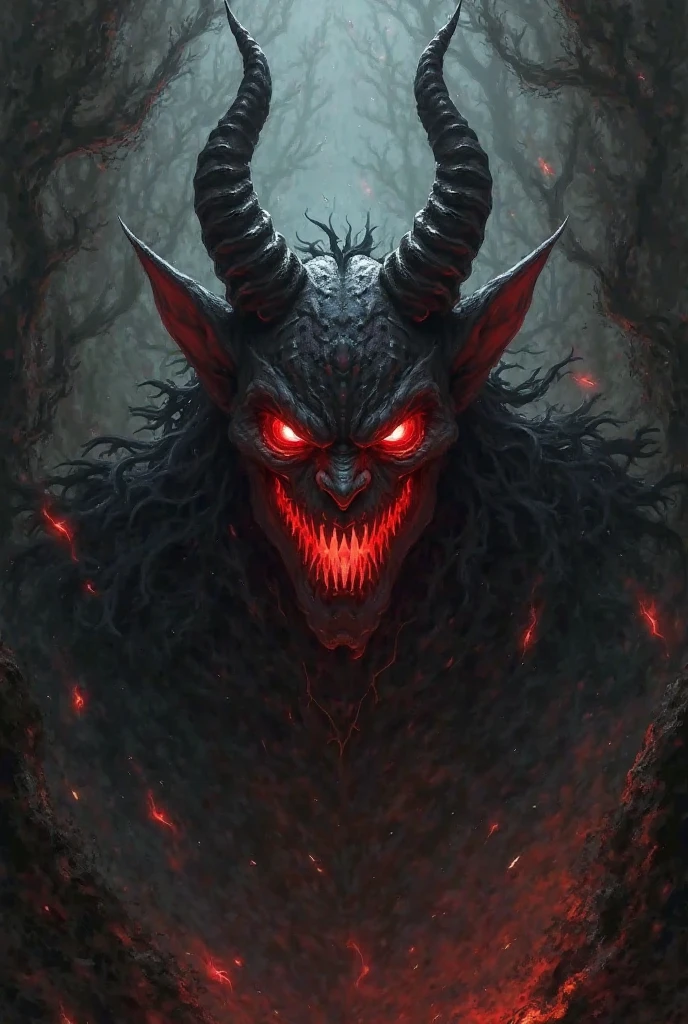 The Burning Evil Mask