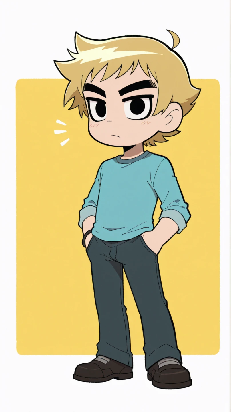 Male boy human ager amirhossein ajorloo Scott pilgrim takes off style