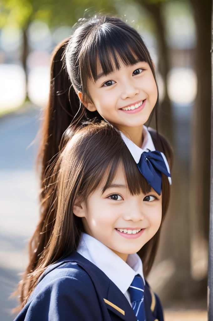 Two girls, about the size of elementary school students, having sex.