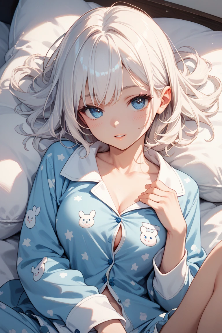 20 year old girl,(((fluffy onesie))), cleavage, laying in a flowerbed, cherry blossom leaves floating everywhere
<lora:add_detail:1>